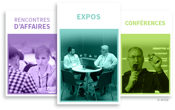 Logiciel pour organisation de conférences, expos et rencontres d'affaires
